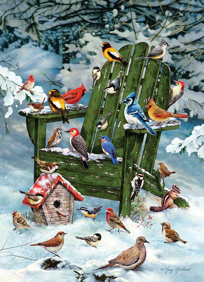 For the Birds 1000 Piece Puzzle by Cobble Hill Puzzles - Cobble Hill Puzzles - Jigsaw Puzzles - The Puzzle Center
