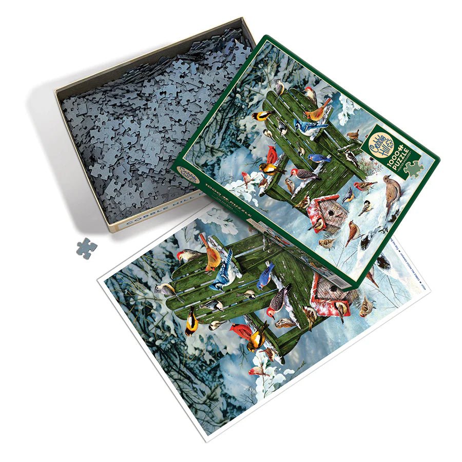 For the Birds 1000 Piece Puzzle by Cobble Hill Puzzles - Cobble Hill Puzzles - Jigsaw Puzzles - The Puzzle Center