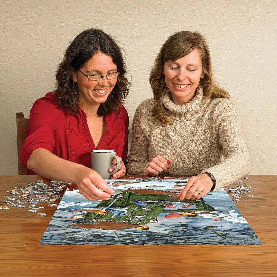 For the Birds 1000 Piece Puzzle by Cobble Hill Puzzles - Cobble Hill Puzzles - Jigsaw Puzzles - The Puzzle Center