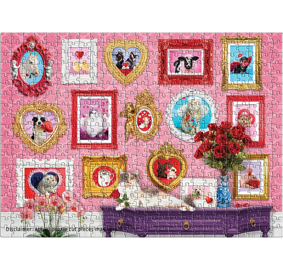 For the Love of Animals 500 Piece Jigsaw Puzzle | Eurographics - Jigsaw Puzzles - The Puzzle Center