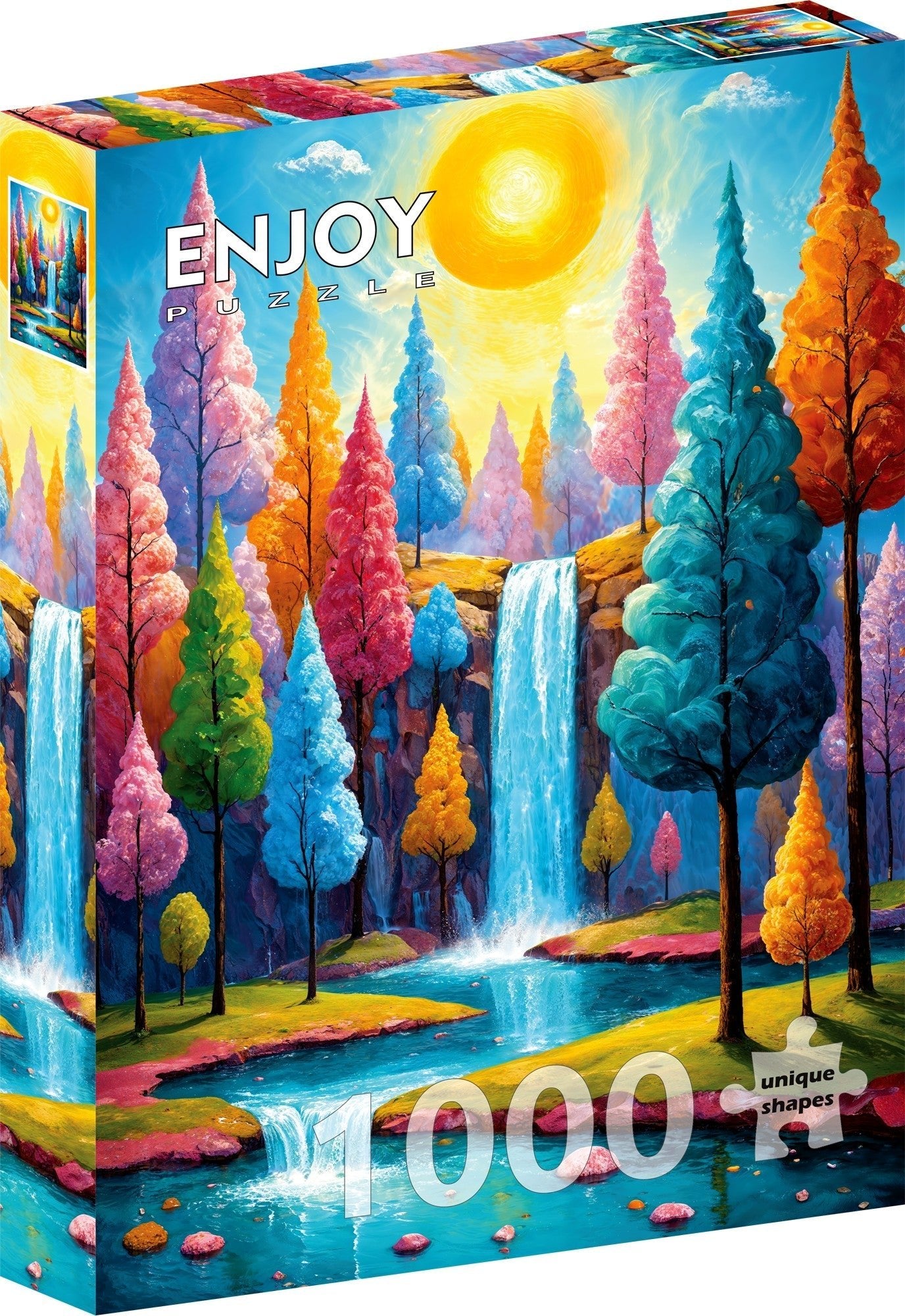Forest Cascade 1000 Piece Puzzle | Enjoy – The Puzzle Center