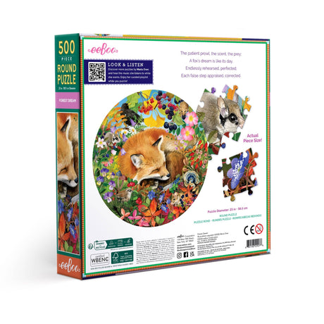 Forest Dream 500 Piece Jigsaw Puzzle | eeBoo - Jigsaw Puzzles - The Puzzle Center