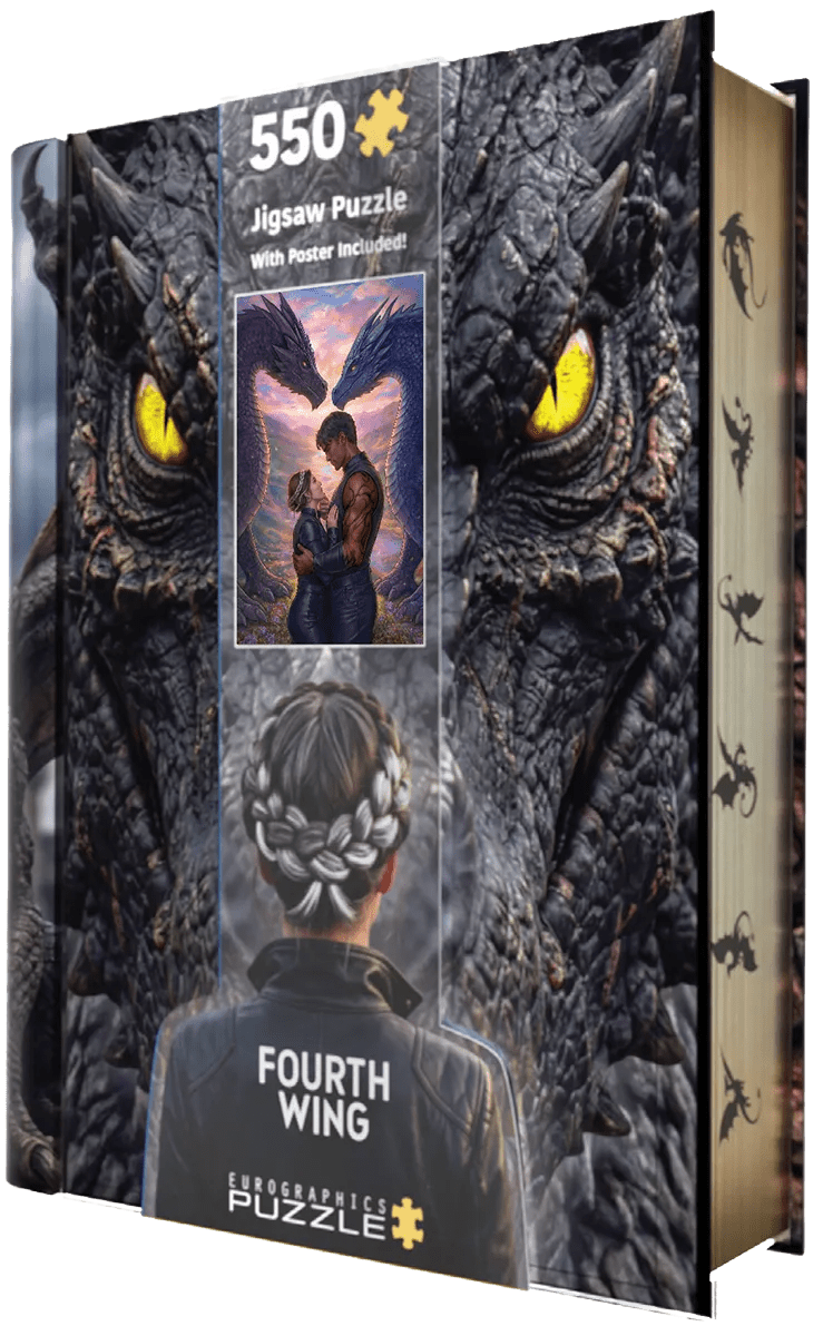 Fourth Wing 550 Piece Jigsaw Puzzle Tin | Eurographics - Jigsaw Puzzles - The Puzzle Center