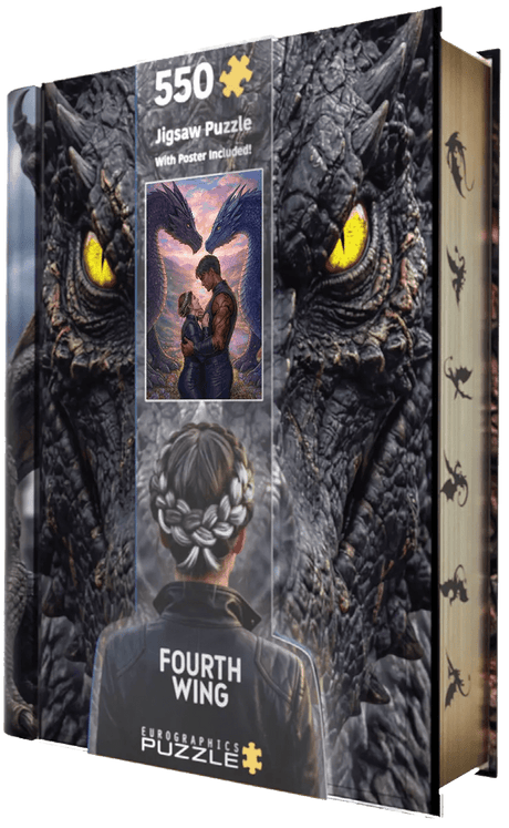 Fourth Wing 550 Piece Jigsaw Puzzle Tin | Eurographics - Jigsaw Puzzles - The Puzzle Center