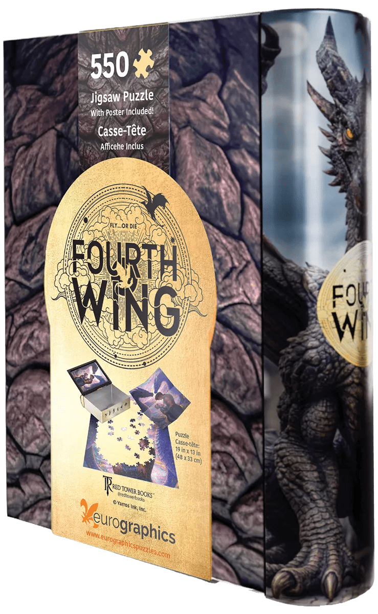 Fourth Wing 550 Piece Jigsaw Puzzle Tin | Eurographics - Jigsaw Puzzles - The Puzzle Center