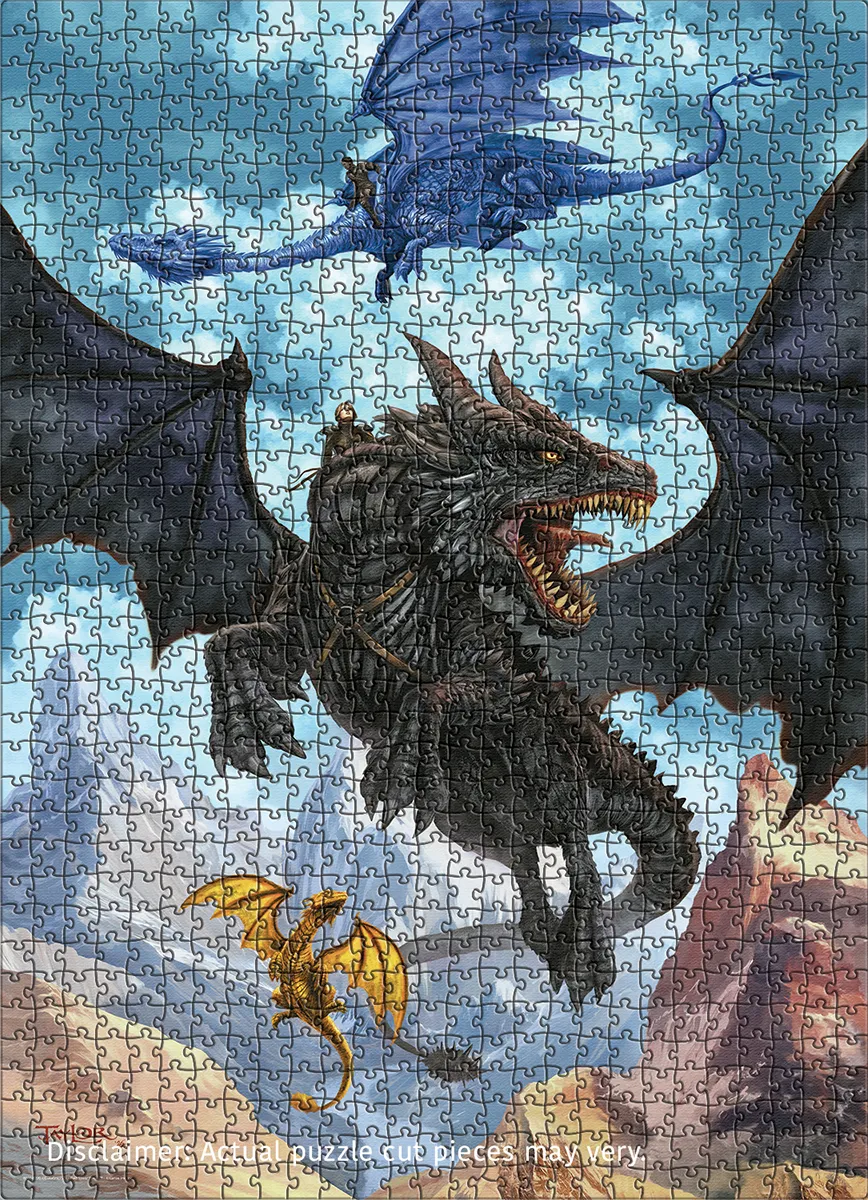Fourth Wing - Violet, Dragon Rider 1000 Piece Jigsaw Puzzle | Eurographics - Jigsaw Puzzles - The Puzzle Center