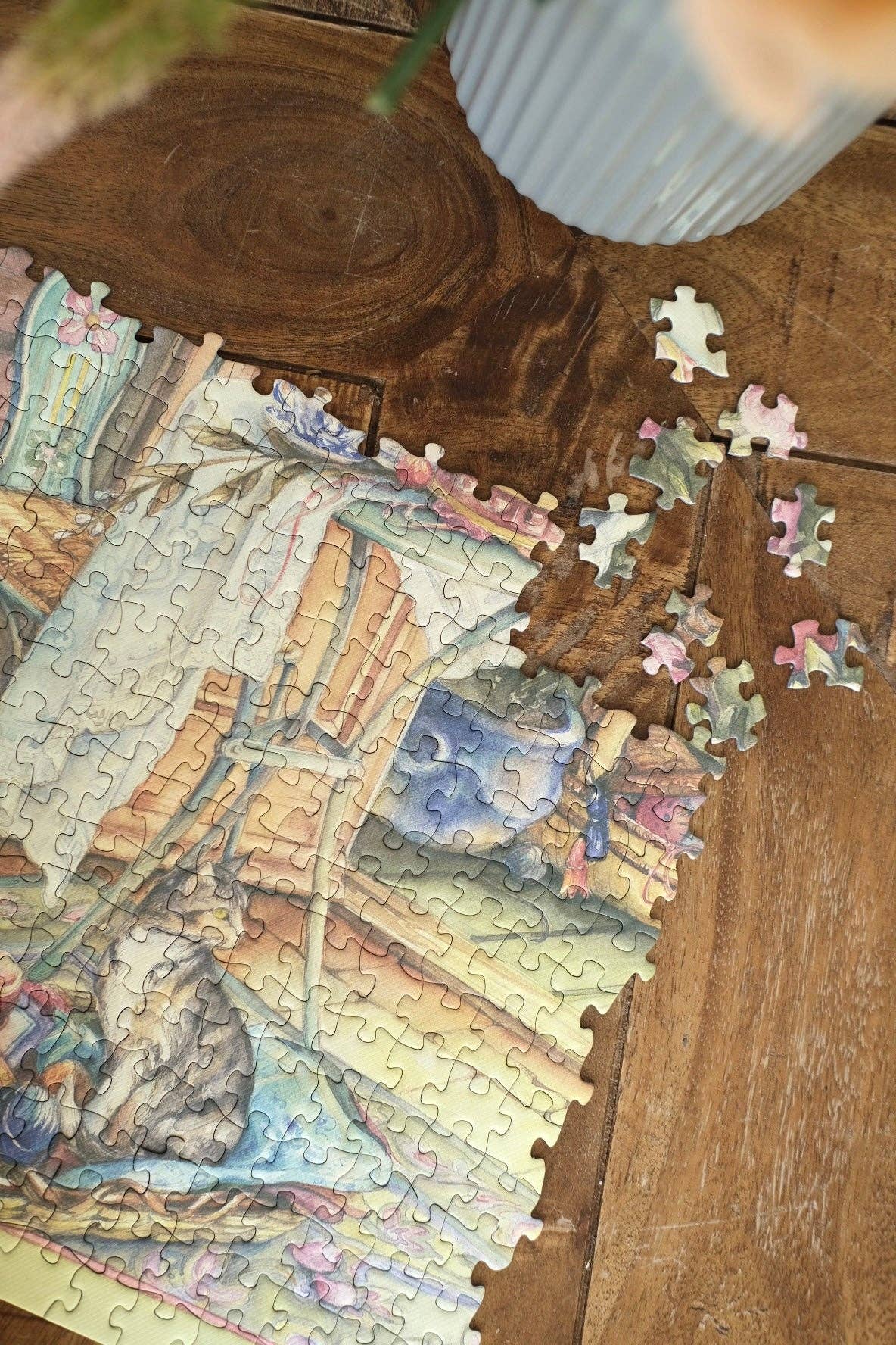 French Doors 896 Piece Jigsaw Puzzle | The Puzzle Theory - Jigsaw Puzzles - The Puzzle Center