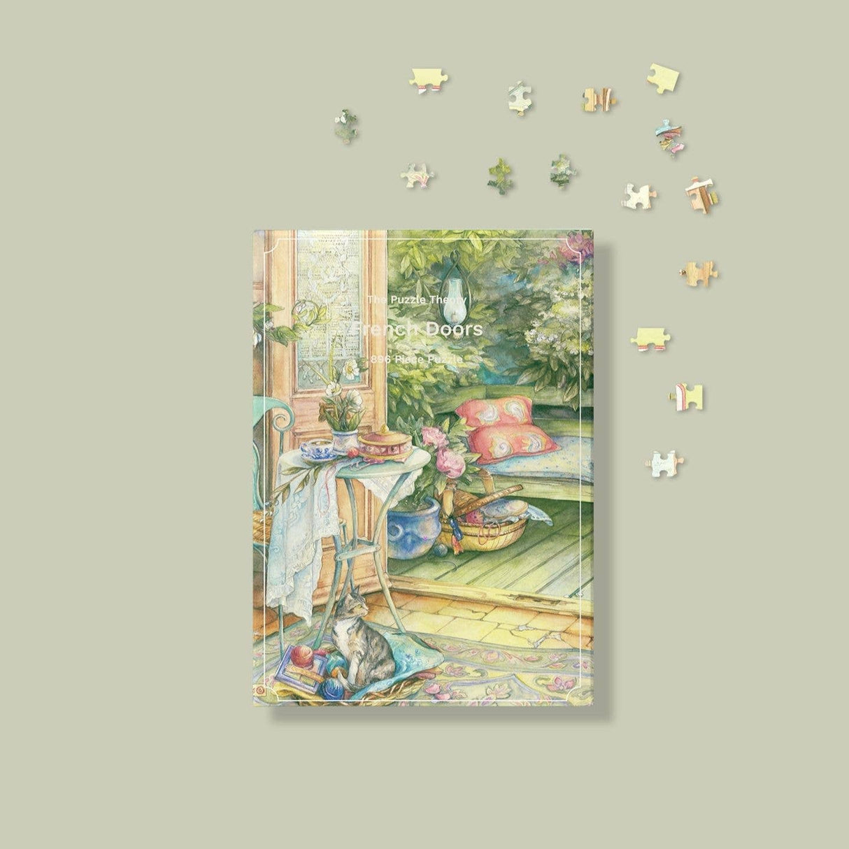French Doors 896 Piece Jigsaw Puzzle | The Puzzle Theory - Jigsaw Puzzles - The Puzzle Center