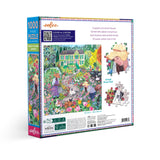 French Flower Garden 1000 Piece Jigsaw Puzzle | eeBoo - Jigsaw Puzzles - The Puzzle Center