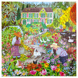 French Flower Garden 1000 Piece Jigsaw Puzzle | eeBoo - Jigsaw Puzzles - The Puzzle Center