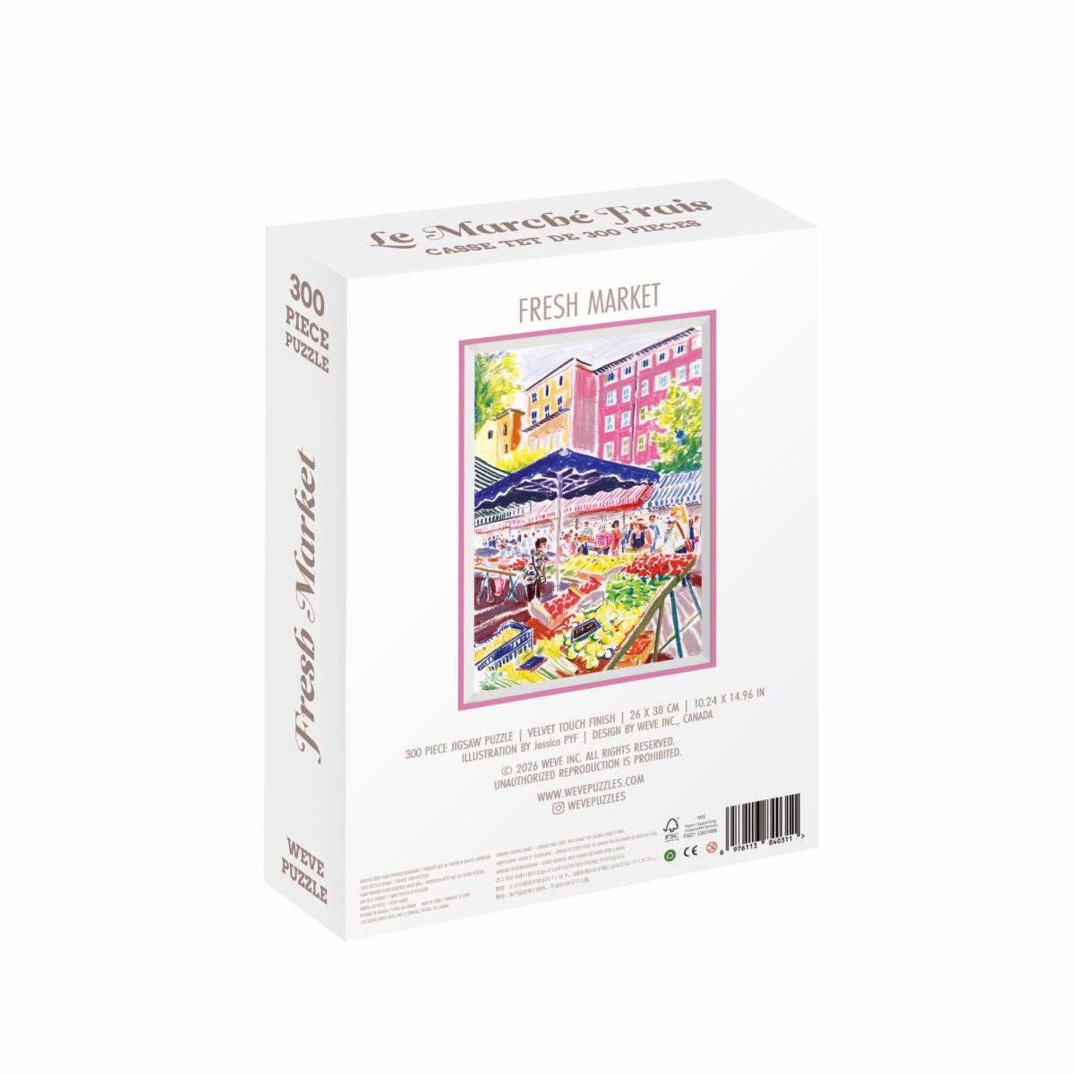 Fresh Market 300 Piece Jigsaw Puzzle | WEVE - Jigsaw Puzzles - The Puzzle Center