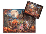 Fright Night Friends 500 Piece Jigsaw Puzzle | Vermont Christmas Co - Jigsaw Puzzles - The Puzzle Center