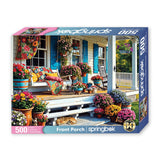 Front Porch 500 Piece Jigsaw Puzzle | Springbok Puzzles - Springbok Puzzles - Jigsaw Puzzles - The Puzzle Center