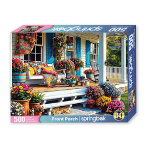 Front Porch 500 Piece Jigsaw Puzzle | Springbok Puzzles - Springbok Puzzles - Jigsaw Puzzles - The Puzzle Center