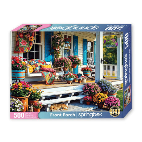 Front Porch 500 Piece Jigsaw Puzzle | Springbok Puzzles - Springbok Puzzles - Jigsaw Puzzles - The Puzzle Center