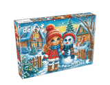 Frosty Friends Forever 1000 Piece Jigsaw Puzzle | Delfy Puzzles - Jigsaw Puzzles - The Puzzle Center