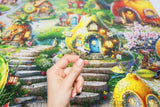 Fruitful Dream Village 500 Piece Jigsaw Puzzle | Springbok Puzzles - Springbok Puzzles - Jigsaw Puzzles - The Puzzle Center