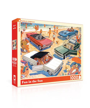 Fun in the Sun 1000 Piece Jigsaw Puzzle | New York Puzzle Company - Jigsaw Puzzles - The Puzzle Center