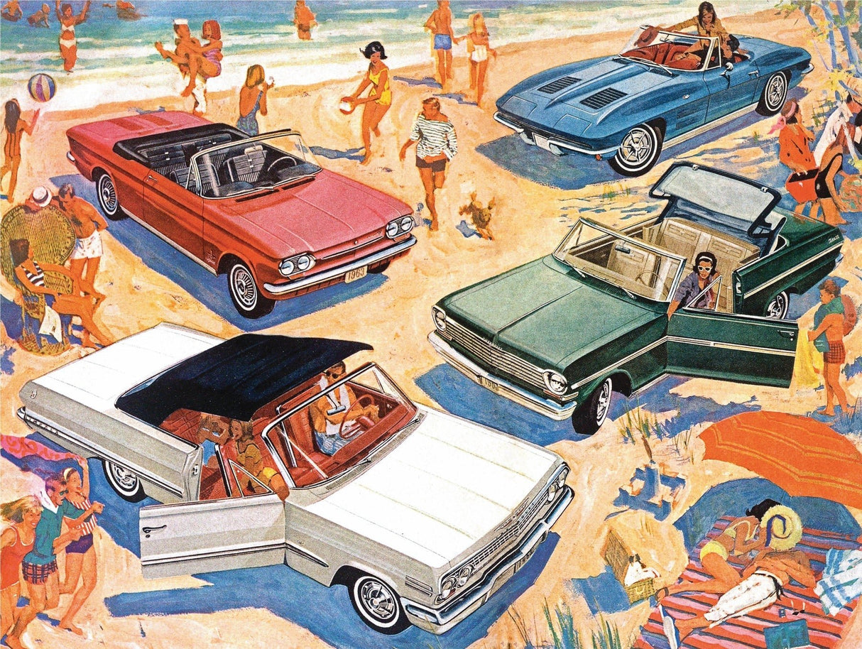 Fun in the Sun 1000 Piece Jigsaw Puzzle | New York Puzzle Company - Jigsaw Puzzles - The Puzzle Center