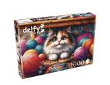 Fuzz Among Threads 1000 Piece Jigsaw Puzzle | Delfy Puzzles - Jigsaw Puzzles - The Puzzle Center