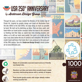 Vintage Posters - USA 250th Anniversary 1000 Piece Jigsaw Puzzle | Masterpieces