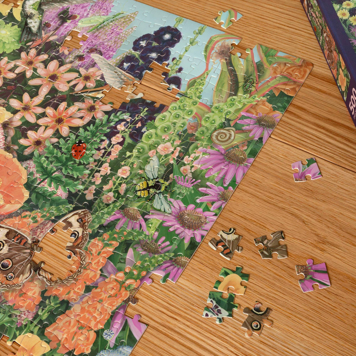 Garden Blooms 500 Piece Jigsaw Puzzle | 1Canoe2 - Jigsaw Puzzles - The Puzzle Center