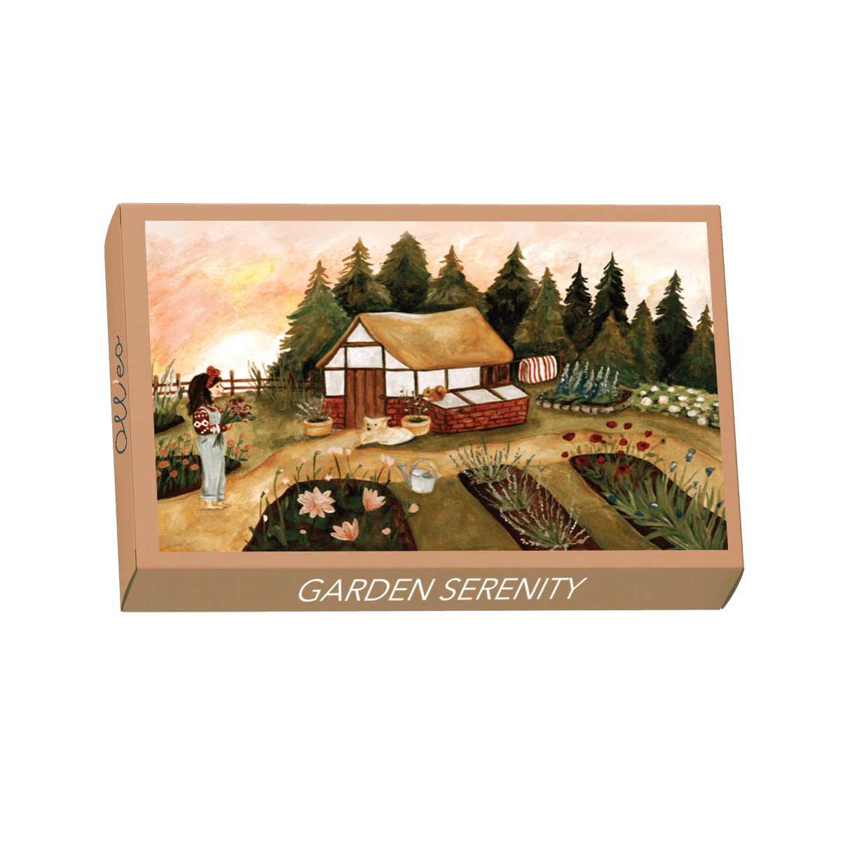 Garden Serenity 99 Piece Mini Jigsaw Puzzle | Olleo Puzzles - Mini Jigsaw Puzzles - The Puzzle Center