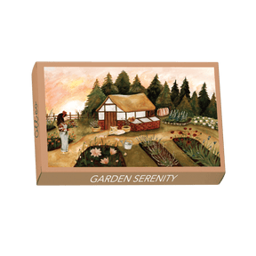 Garden Serenity 99 Piece Mini Jigsaw Puzzle | Olleo Puzzles - Mini Jigsaw Puzzles - The Puzzle Center