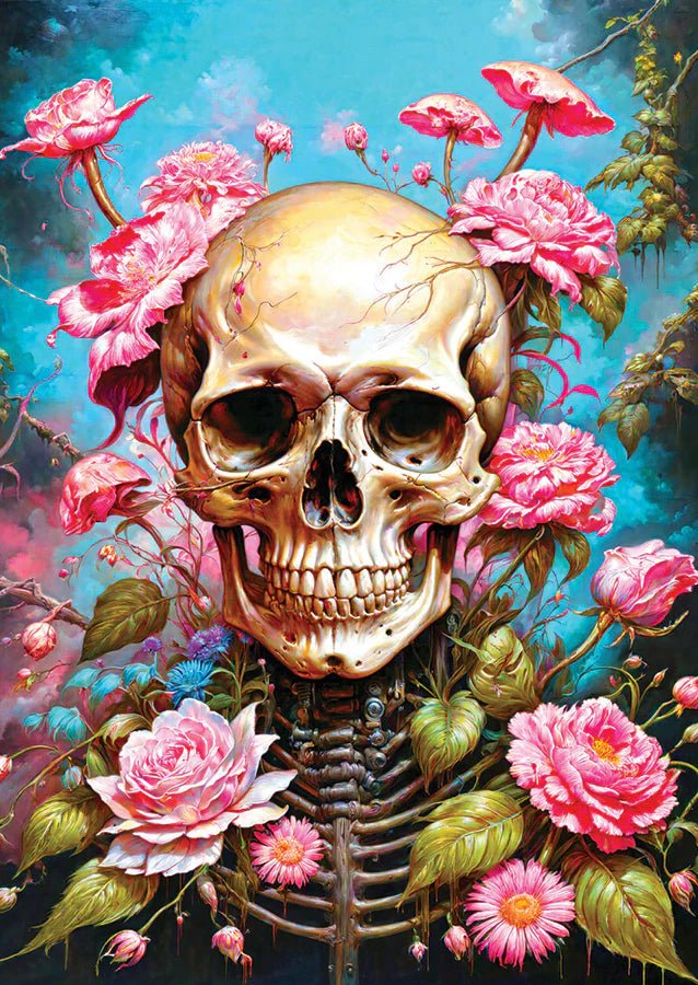 Garden Skeleton 1000 Piece Puzzle by Enjoy Puzzles - Enjoy Puzzles - Jigsaw Puzzles - The Puzzle Center