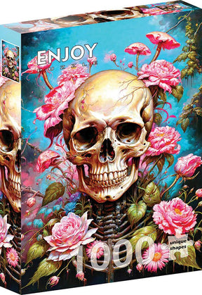 Garden Skeleton 1000 Piece Puzzle by Enjoy Puzzles - Enjoy Puzzles - Jigsaw Puzzles - The Puzzle Center