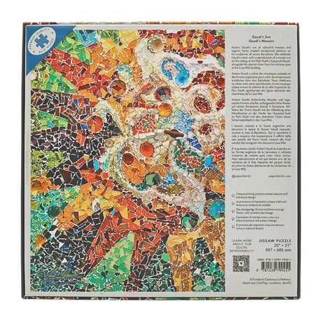 Gaudi's Sun, Antoni Gaudi Collection 1000 Piece Jigsaw Puzzle | Paperblanks - Jigsaw Puzzles - The Puzzle Center