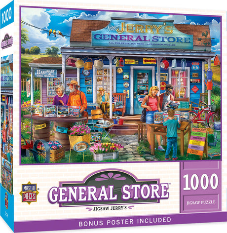 General Store - Jigsaw Jerry's 1000 Piece Puzzle | Masterpieces Puzzles - Masterpieces Puzzles - Jigsaw Puzzles - The Puzzle Center
