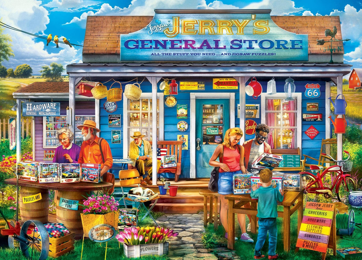 General Store - Jigsaw Jerry's 1000 Piece Puzzle | Masterpieces Puzzles - Masterpieces Puzzles - Jigsaw Puzzles - The Puzzle Center