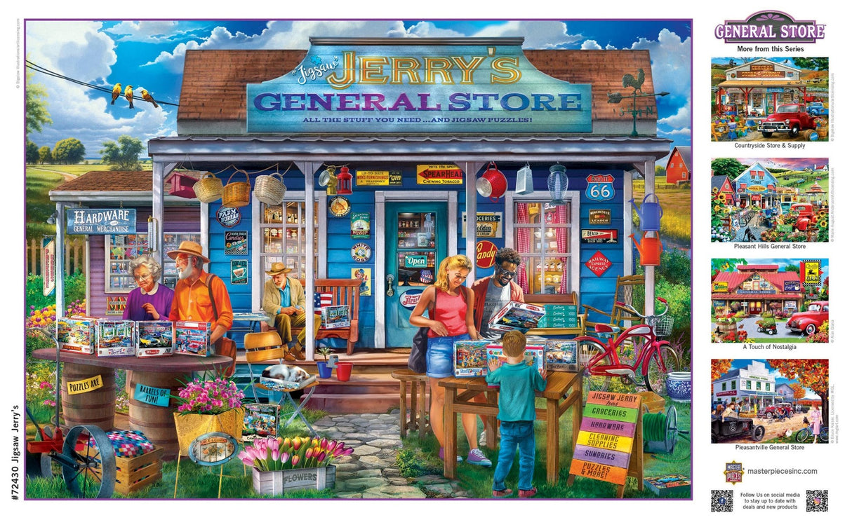 General Store - Jigsaw Jerry's 1000 Piece Puzzle | Masterpieces Puzzles - Masterpieces Puzzles - Jigsaw Puzzles - The Puzzle Center