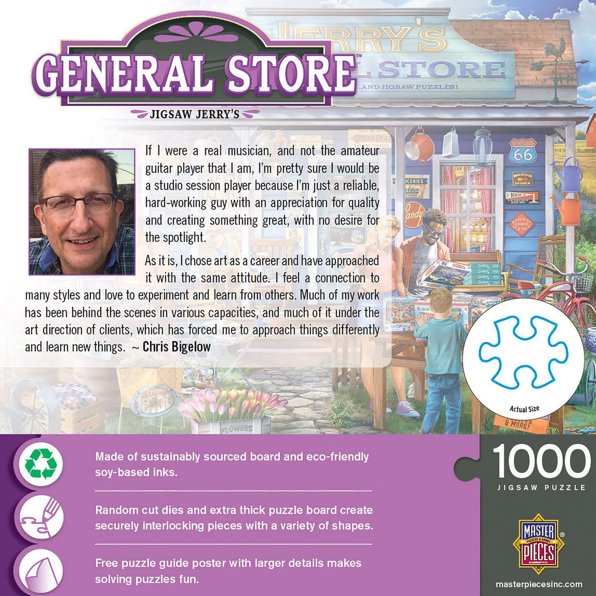 General Store - Jigsaw Jerry's 1000 Piece Puzzle | Masterpieces Puzzles - Masterpieces Puzzles - Jigsaw Puzzles - The Puzzle Center