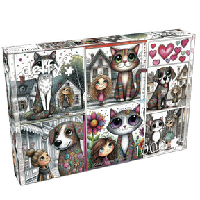 Giant Friendships 1000 Piece Jigsaw Puzzle | Delfy Puzzles - Jigsaw Puzzles - The Puzzle Center