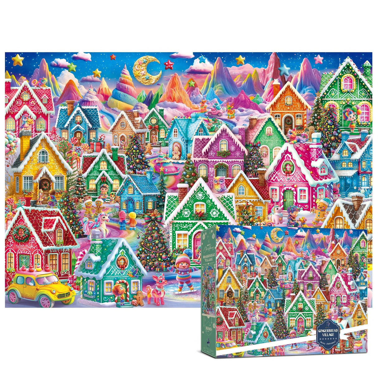 Gingerbread Village 1000 Piece Jigsaw Puzzle | Antelope Puzzle - Jigsaw Puzzles - The Puzzle Center