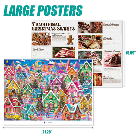 Gingerbread Village 1000 Piece Jigsaw Puzzle | Antelope Puzzle - Jigsaw Puzzles - The Puzzle Center