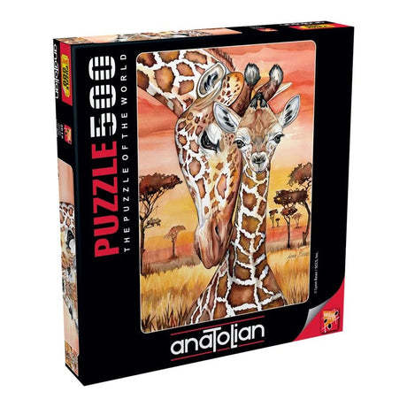 Giraffe 500 Piece Jigsaw Puzzle | Anatolian - Jigsaw Puzzles - The Puzzle Center