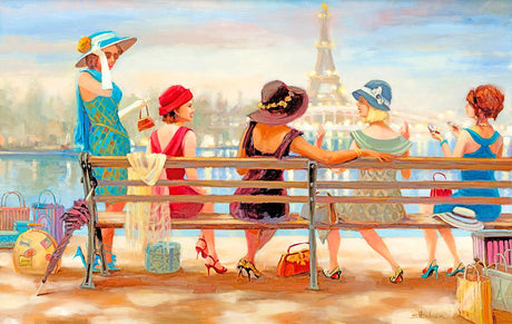 Girls Day Out 550 Piece Jigsaw Puzzle by SunsOut Puzzles - SunsOut - Jigsaw Puzzles - The Puzzle Center