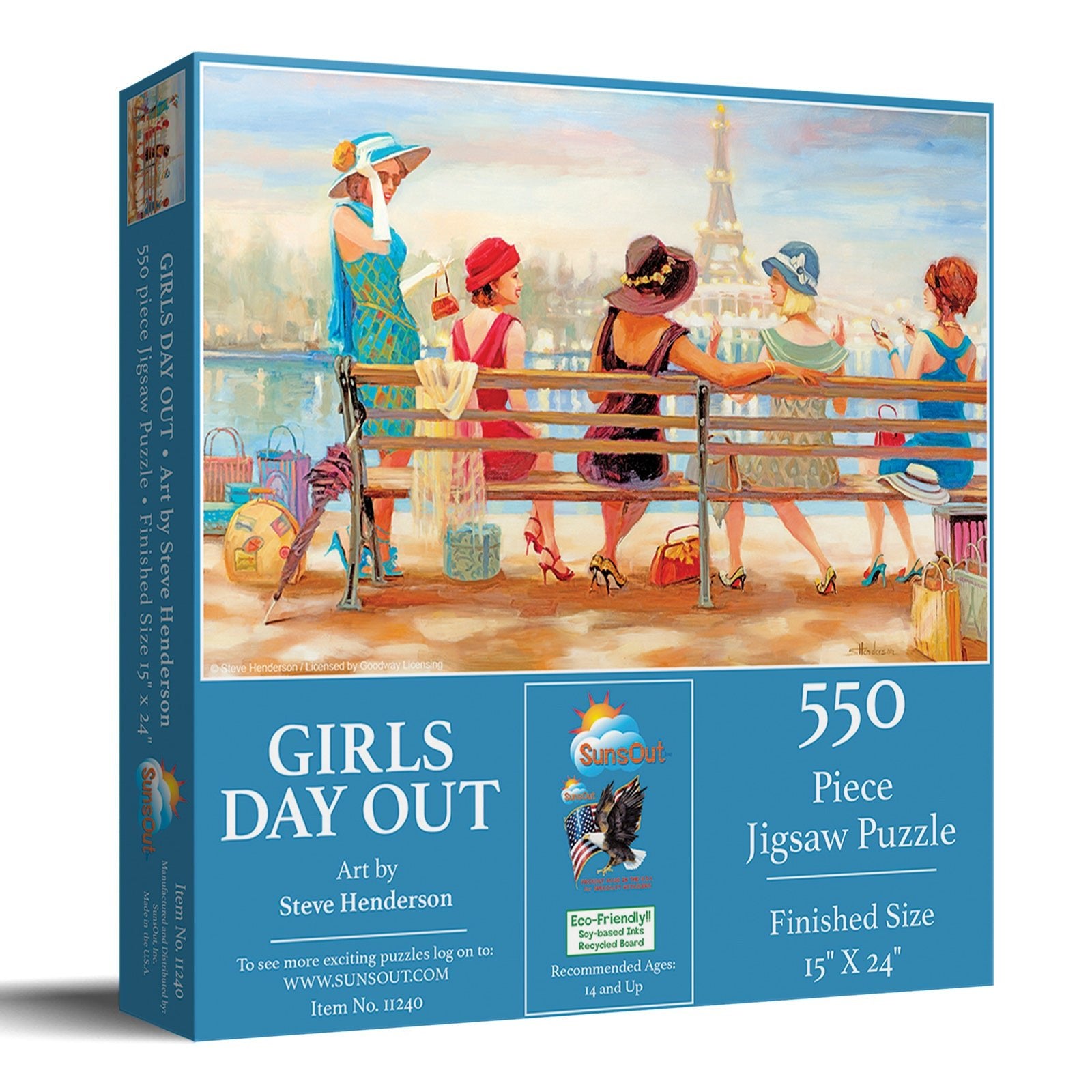 Girls Day Out Fashion Puzzle – 550 Pc – The Puzzle Center
