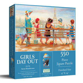 Girls Day Out 550 Piece Jigsaw Puzzle by SunsOut Puzzles - SunsOut - Jigsaw Puzzles - The Puzzle Center