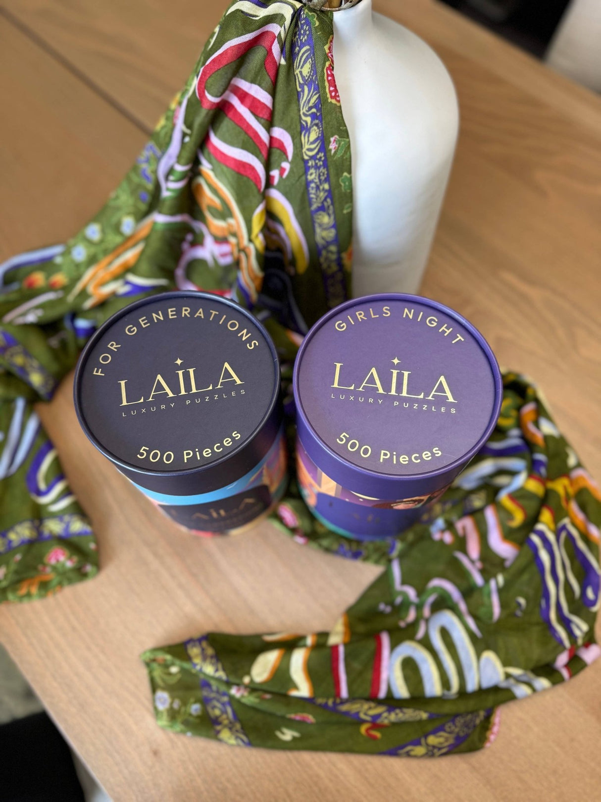 Girls Night 500 Piece Jigsaw Puzzle | Laila Luxury Puzzles - Jigsaw Puzzles - The Puzzle Center