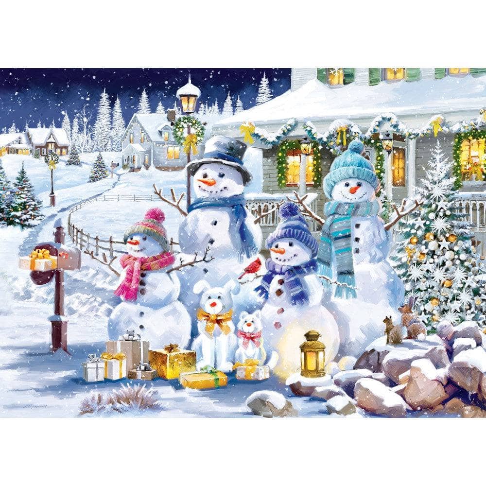Glitter & Gold - Frosty Wonderland Gathering 1000 Piece Jigsaw Puzzle | Masterpieces Puzzles - Jigsaw Puzzles - The Puzzle Center