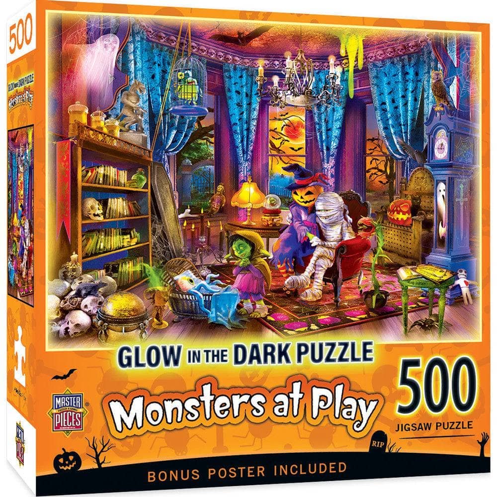 monsters and puzzles Glow in the Dark