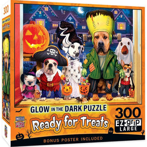 Glow in the Dark - Ready for Treats 300 Piece EZ Grip Jigsaw | Masterpieces Puzzles - Jigsaw Puzzles - The Puzzle Center