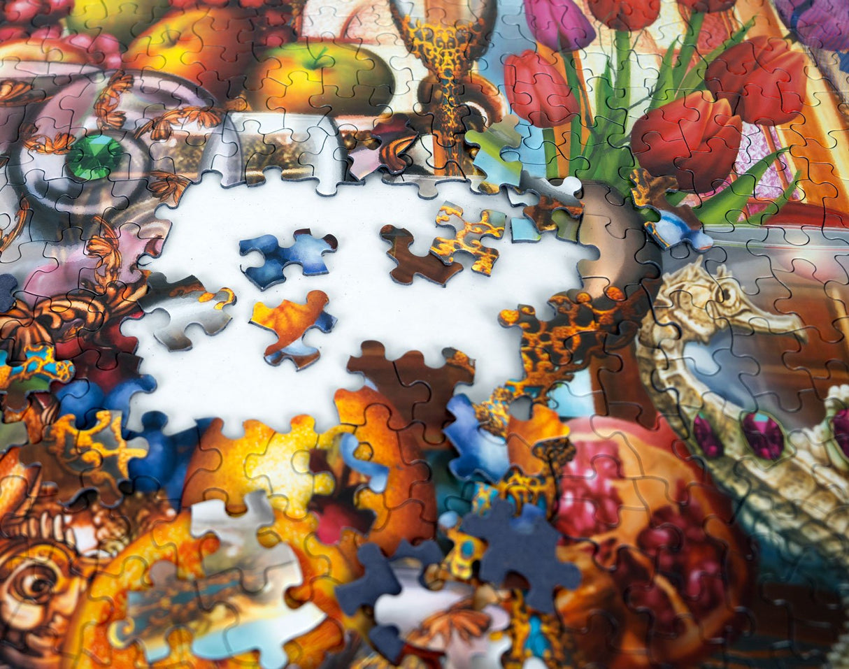 Golden Elegance 1000 Piece Jigsaw Puzzle | Springbok Puzzles - Springbok Puzzles - Jigsaw Puzzles - The Puzzle Center