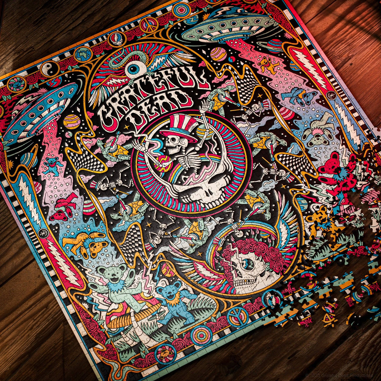 Grateful Dead 1000 Piece Jigsaw Puzzle | Theory11 - Jigsaw Puzzles - The Puzzle Center