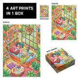 Green Room 1000 Piece Jigsaw Puzzle | Soonness - Jigsaw Puzzles - The Puzzle Center