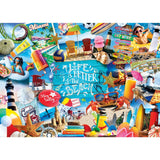 Greetings From the Beach 500 Piece Jigsaw Puzzle | Masterpieces Puzzles - Masterpieces Puzzles - Jigsaw Puzzles - The Puzzle Center